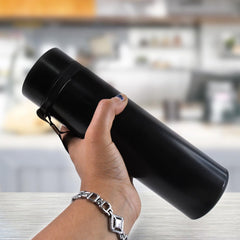 Customized / Personalized Stainless Steel Water Bottle screen smart temperature display (500ml)