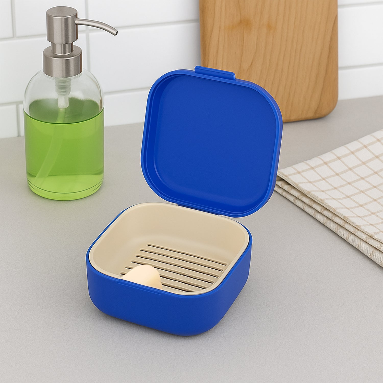 Versatile Snap-Lock Storage Box with Draining Tray | Portable & Hygienic Organizer