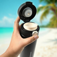 Customize Stainless Steel Insulated Vacuum Bottle With Insulated Cap Lock (350ml) Approx