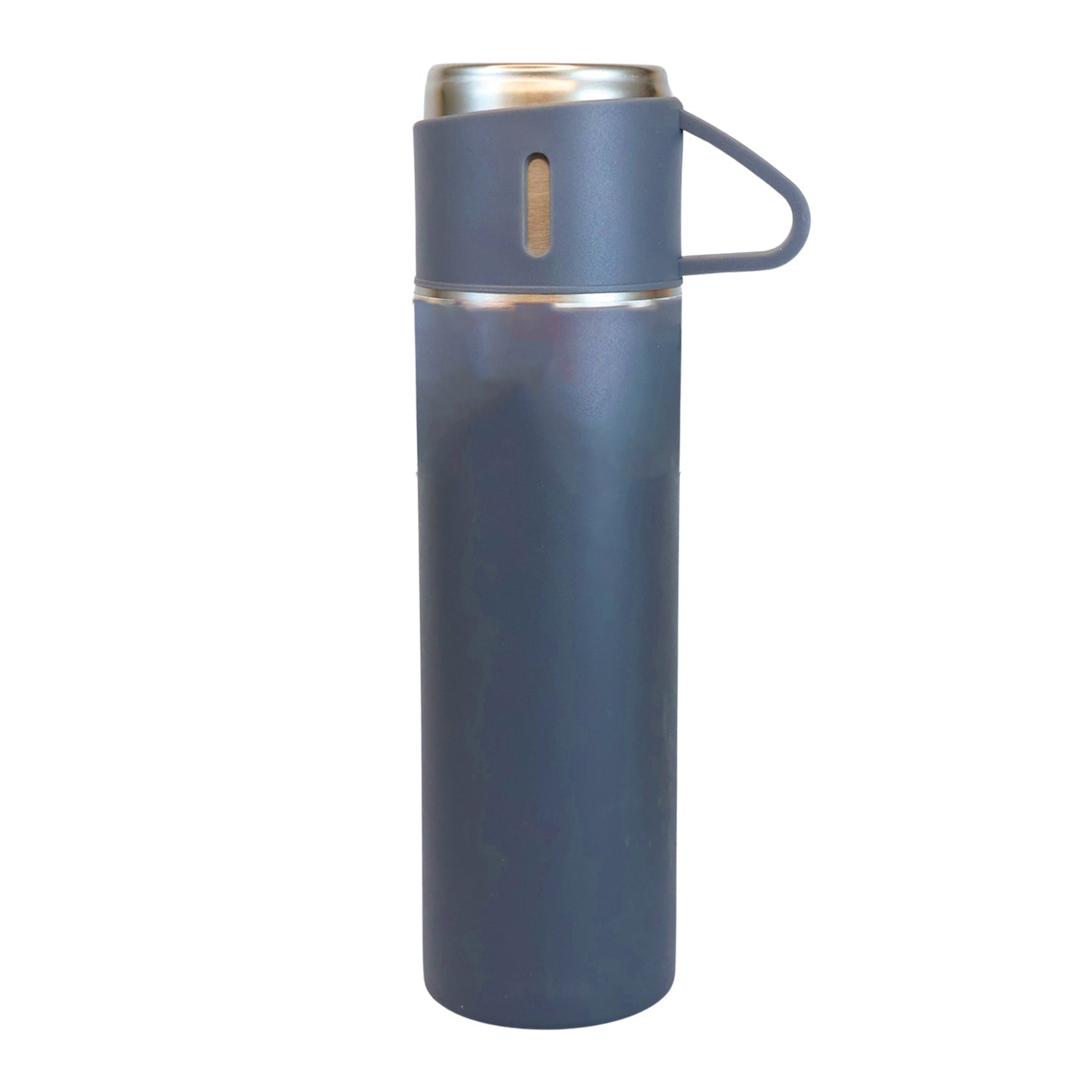 Stainless Steel Double Wall Insulated Flask Bottle With Cup (500ml Approx)