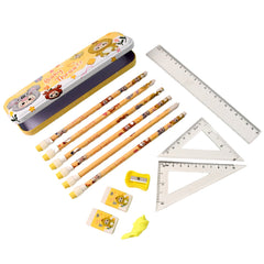 Adorable 14-Piece Cartoon Kids' School & Art Stationery Gift Set