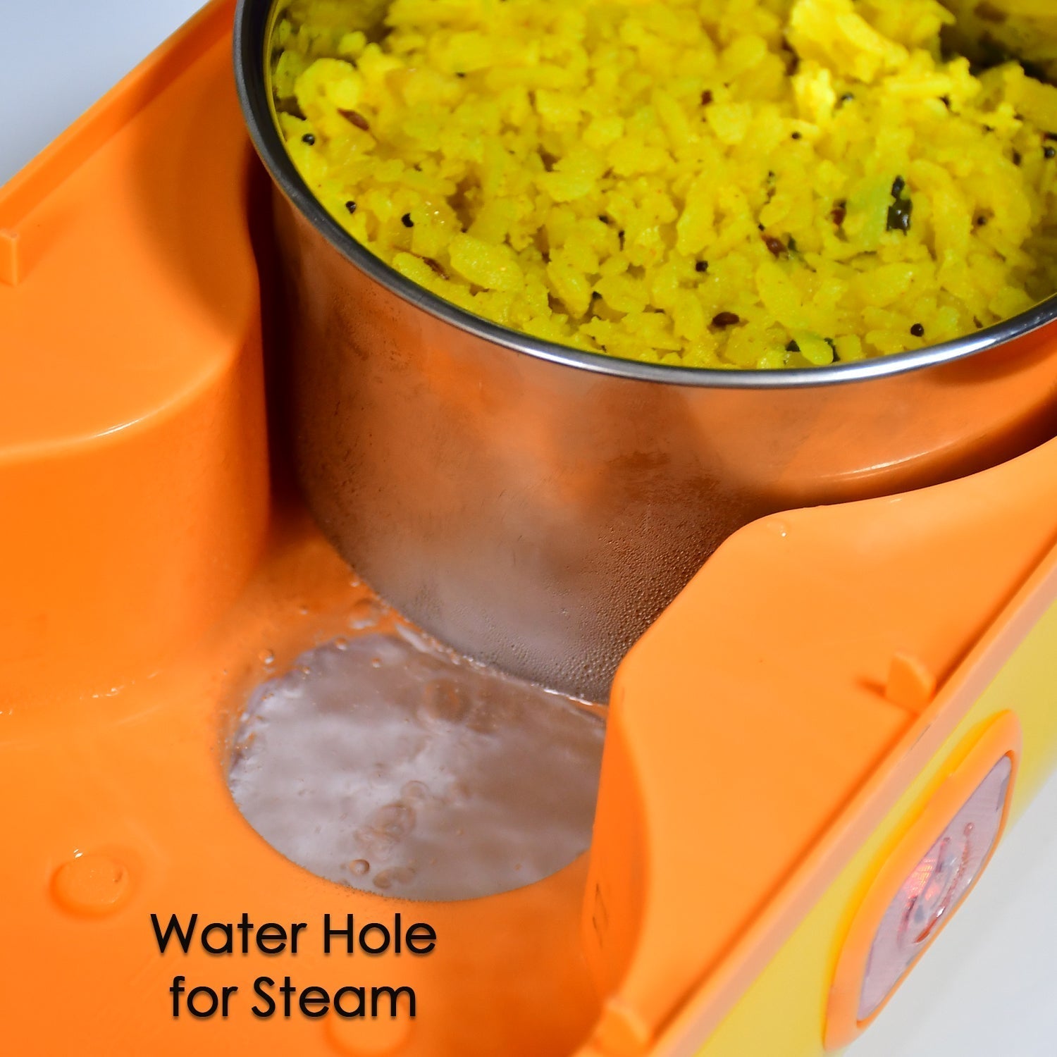 Customize 2Layer Electric Lunch Box for Office, Portable Lunch Warmer with Removable 4 Stainless Steel Container.
