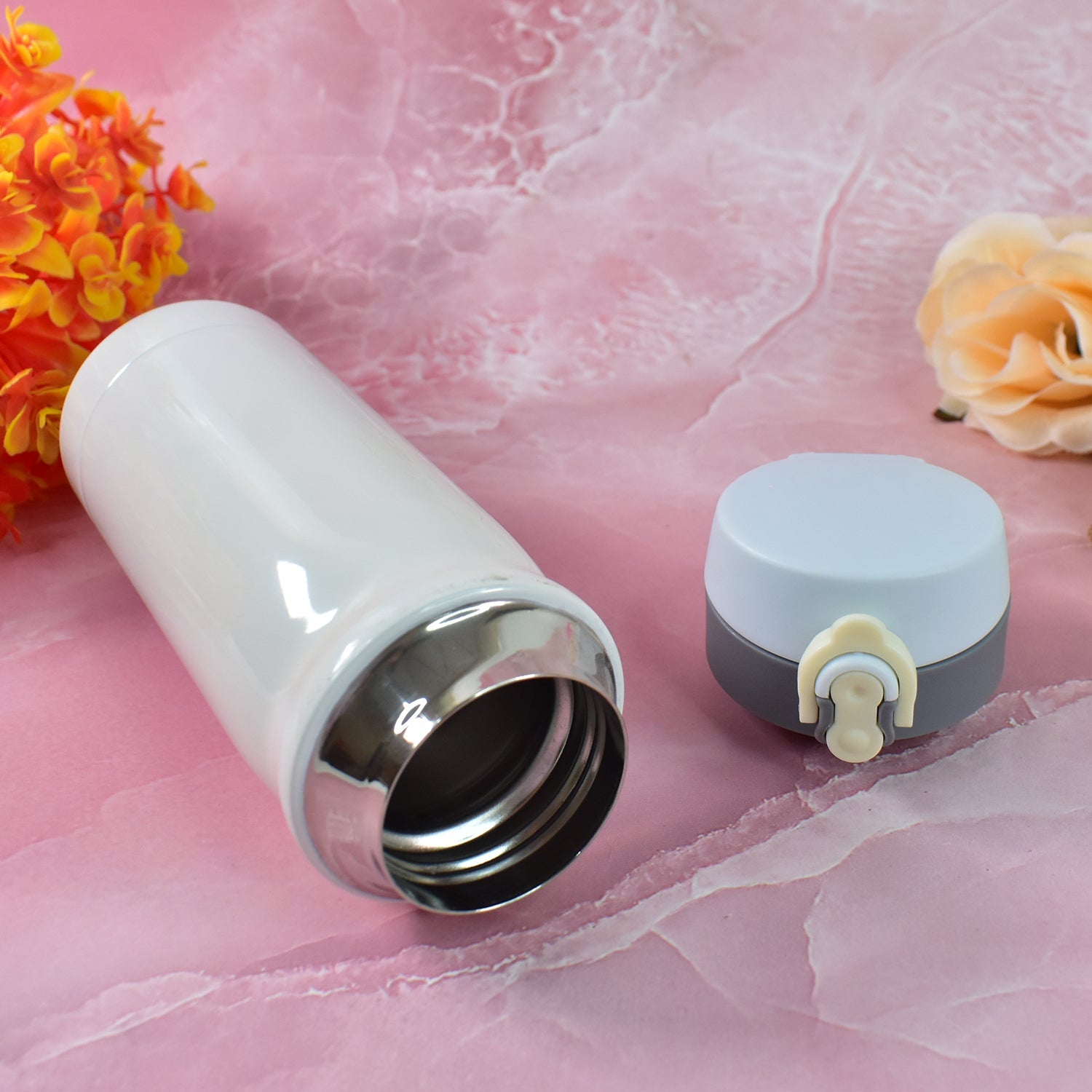 KikiKart Kid-Friendly Insulated Stainless Steel Water Bottle - 350ml Double-Walled & Leak-Proof