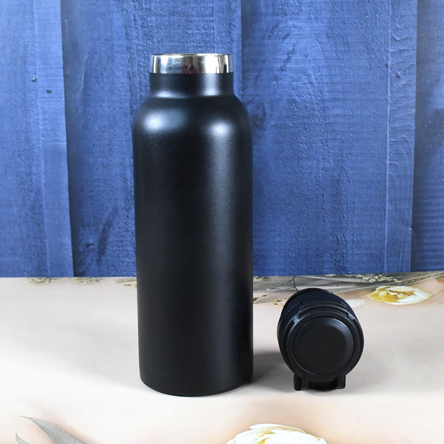 KikiKart Go-Anywhere 500ml Insulated Stainless Steel Water Bottle for Kids & Adults