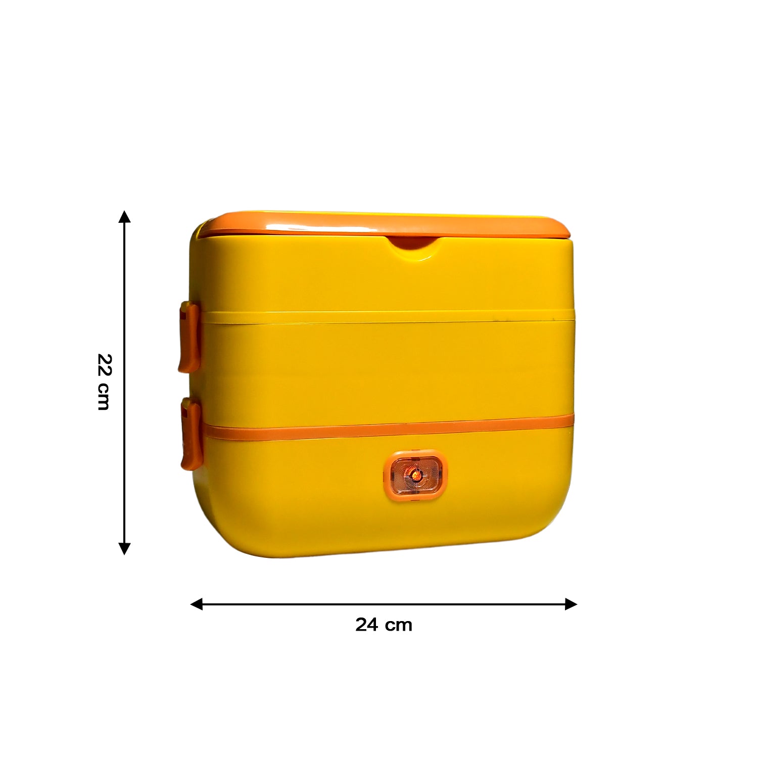 Customize 2Layer Electric Lunch Box for Office, Portable Lunch Warmer with Removable 4 Stainless Steel Container.