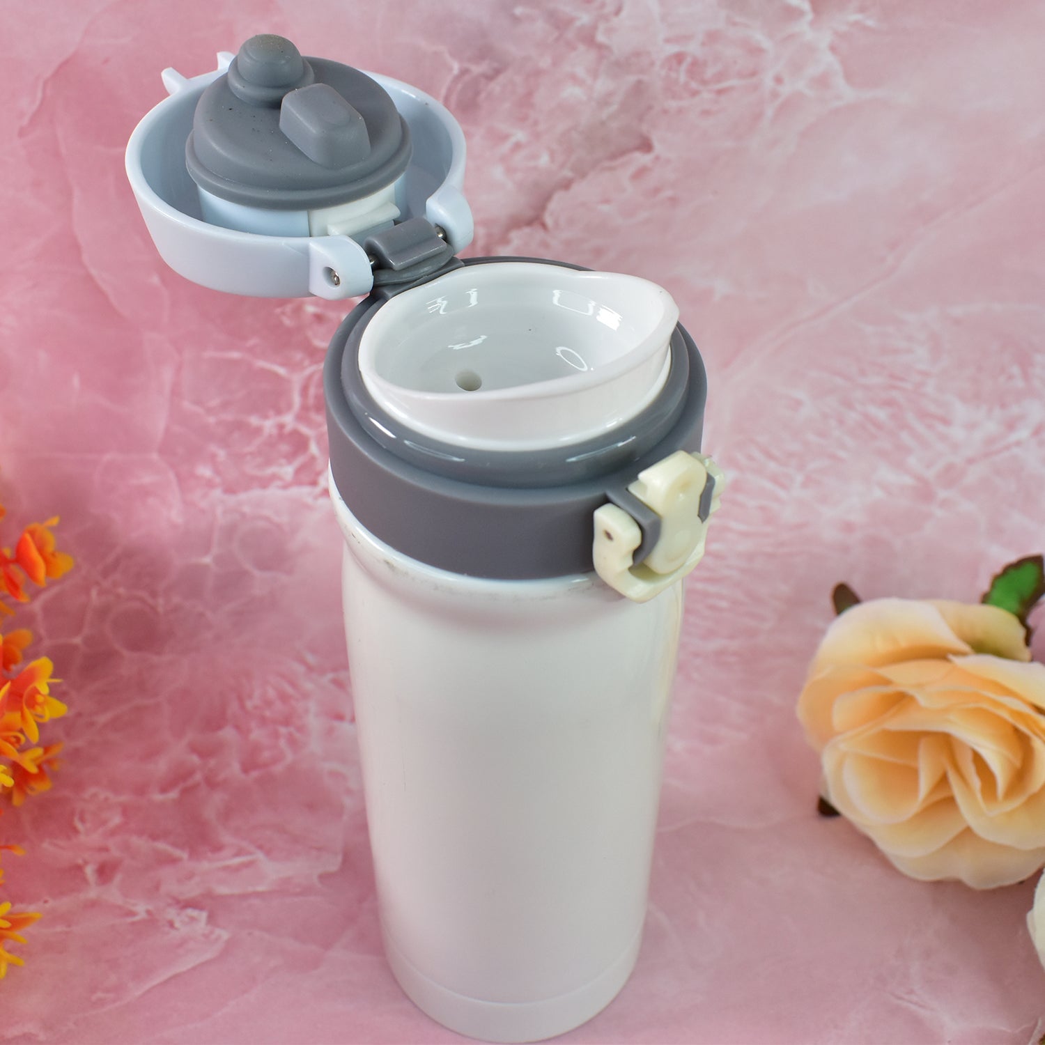 KikiKart Kid-Friendly Insulated Stainless Steel Water Bottle - 350ml Double-Walled & Leak-Proof