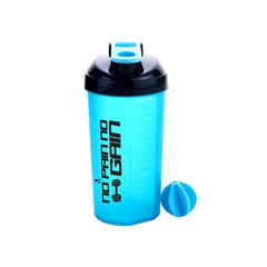 700ml Protein Shaker Bottle with Powder Storage 3-Compartment Gym Shake
