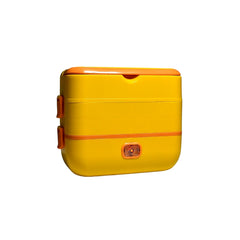 Customize 2Layer Electric Lunch Box for Office, Portable Lunch Warmer with Removable 4 Stainless Steel Container.