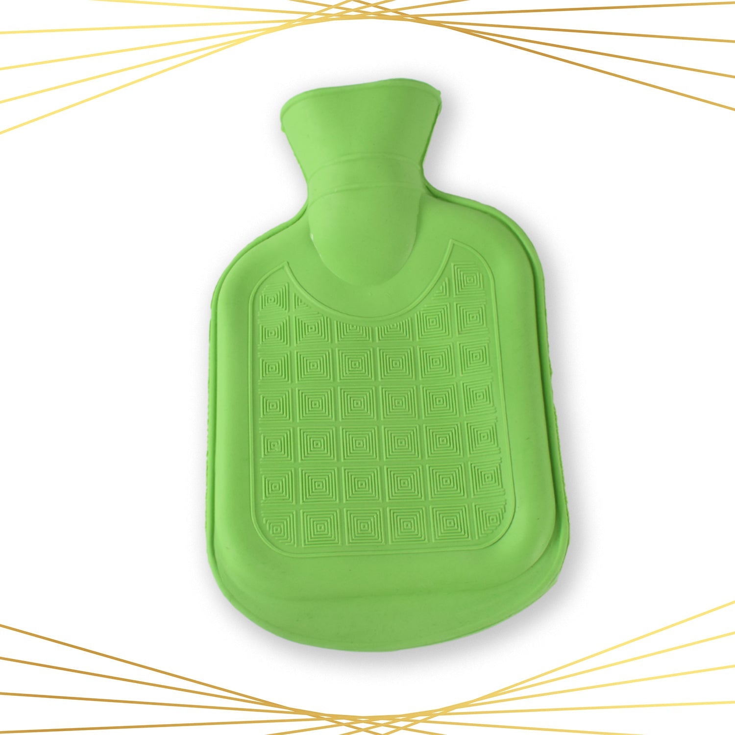 Hot Water Bottle Bag Without Cover For Pain Relief (1 Pc / Mix Design & Color)