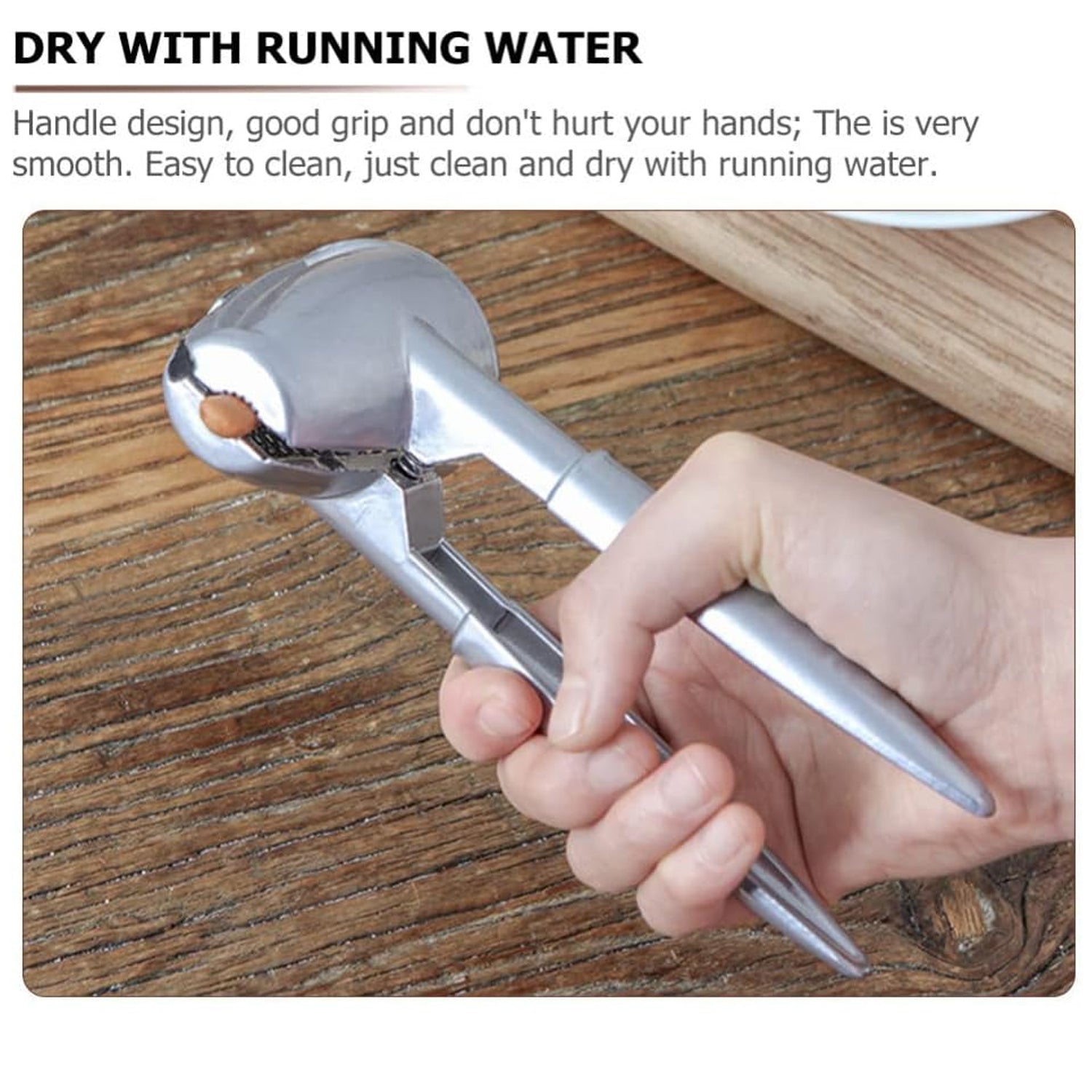 Luxury Stainless Walnut Cracker – Portable Nut Cutter & Bottle Opener for Nuts (Pecans, Almonds, Nuts)