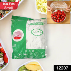 100-Pack Universal Elastic Food Freshness Covers for Bowls & Plates