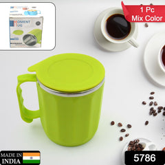 Customize 250ML Stainless Steel Mug: Insulated, Leakproof Lid, Hot/Cold Drinks (Mix Color)