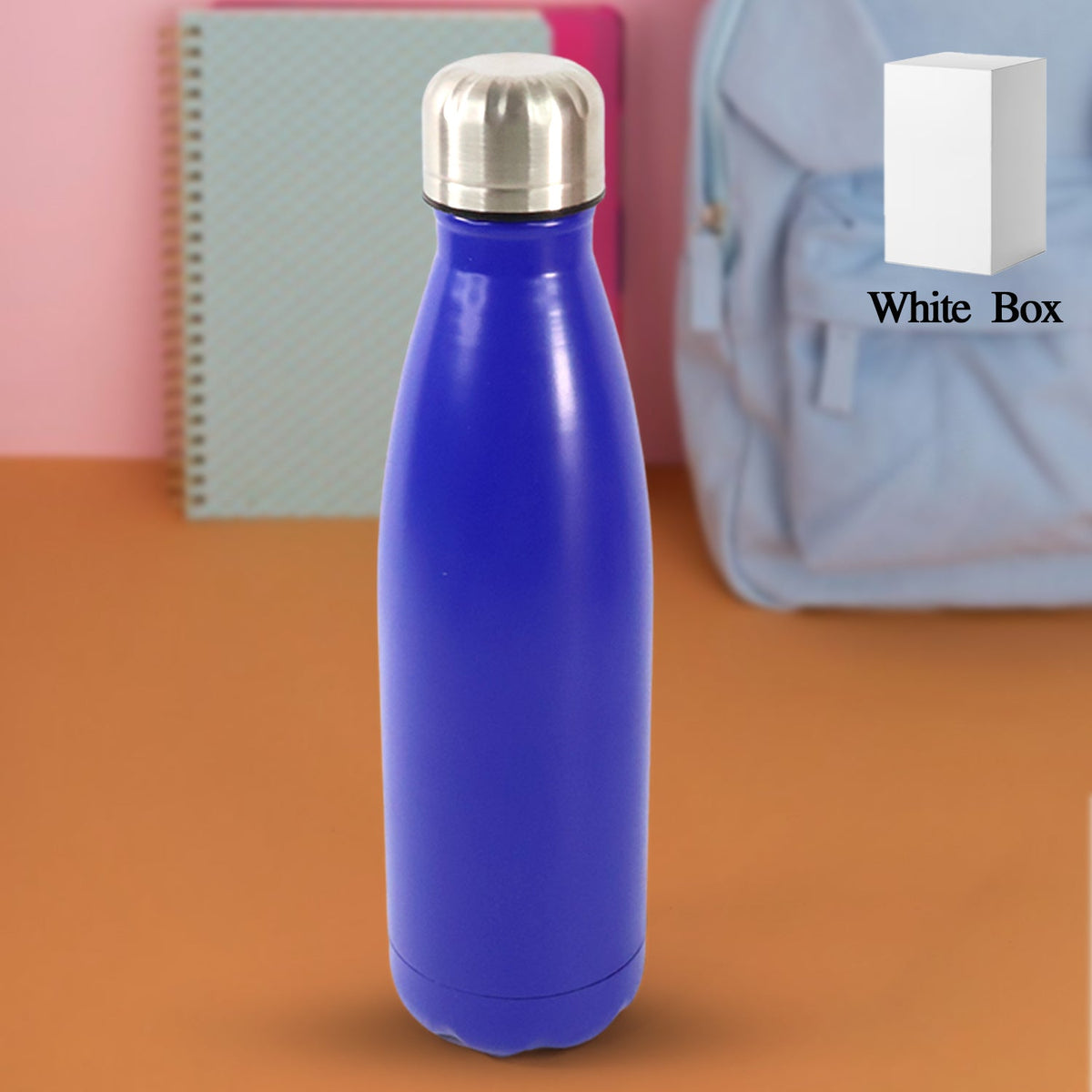 Customize Stainless Steel Single Wall Water Bottle 400ml approx