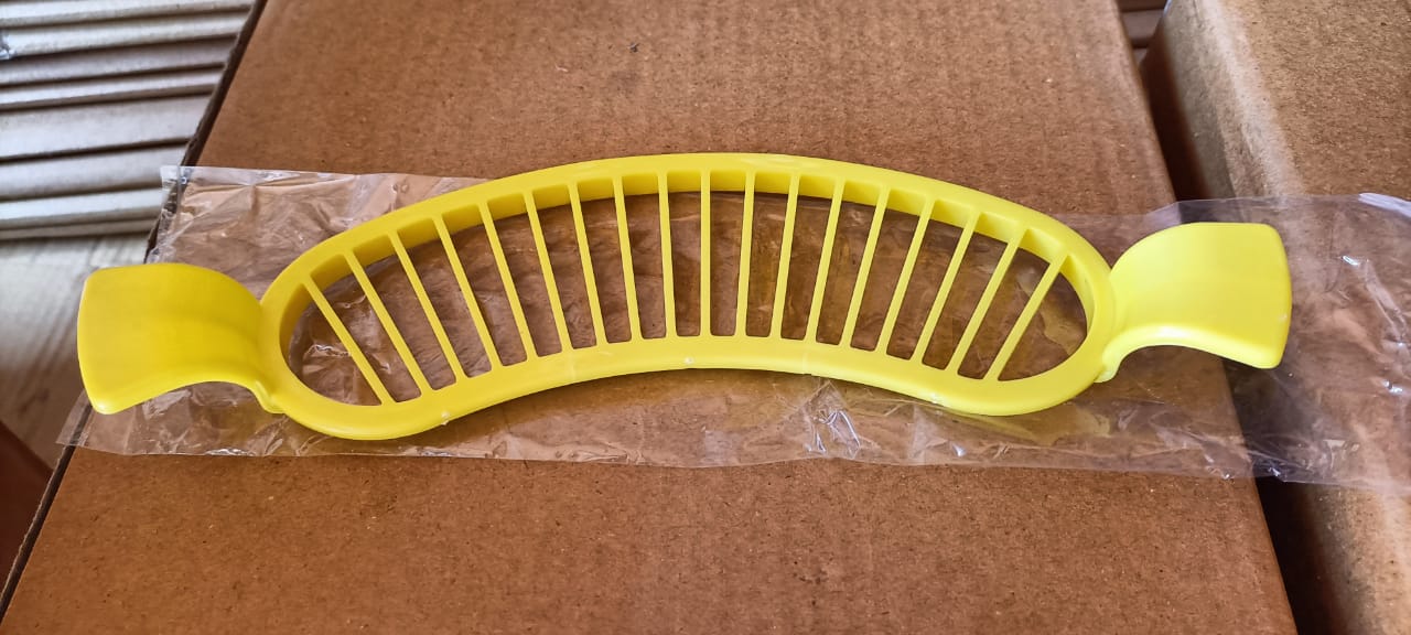 Plastic Banana Slicer / Cutter With Handle