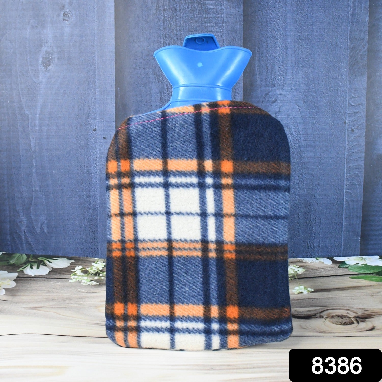 Premium Hot Water Bottle with Soft Cover for Soothing Pain Relief & Warmth