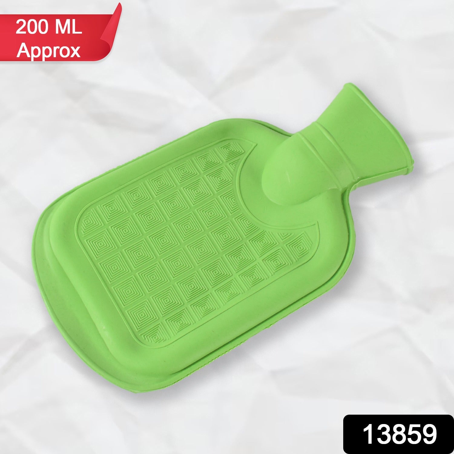 Hot Water Bottle Bag Without Cover For Pain Relief (1 Pc / Mix Design & Color)