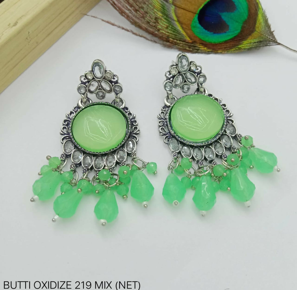 GERMAN SILVER EARINGS FOR WOMAN AND GIRLS