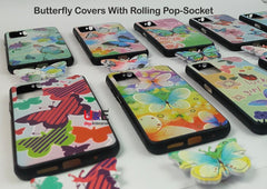 Butterfly Case With socket Case For Redmi 10 Prime