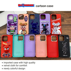 Bear Brick Cartoon Case Case For Realme Narzo 50A Prime