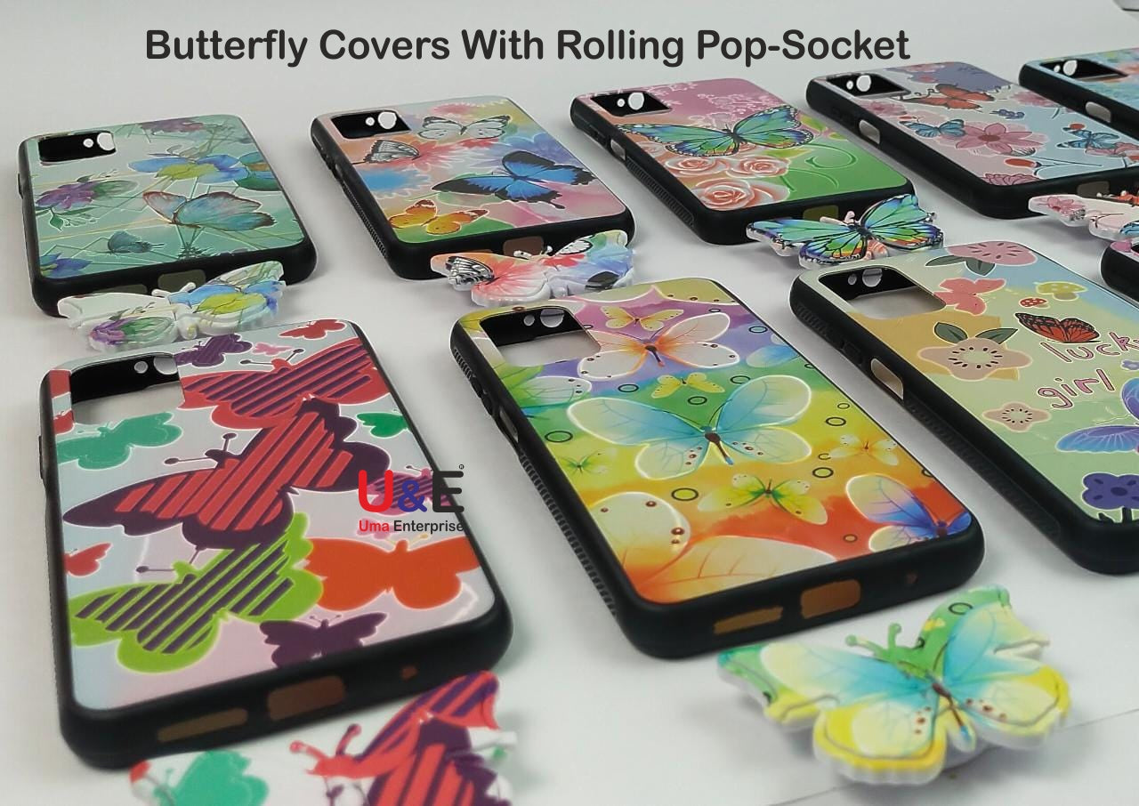 Butterfly Case With socket Case For Realme C1