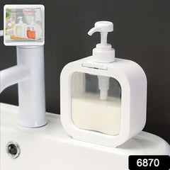 Snap sink Dispenser Plastic Clear Empty Pump Lotion Bottles (1 Set)