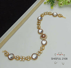 SHISHFUL (KUNDAN ) MATHA PATTI FOR WOMAN AND GIRL