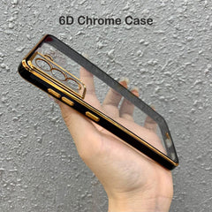 6D Chrome Soft Case Case For Samsung A77