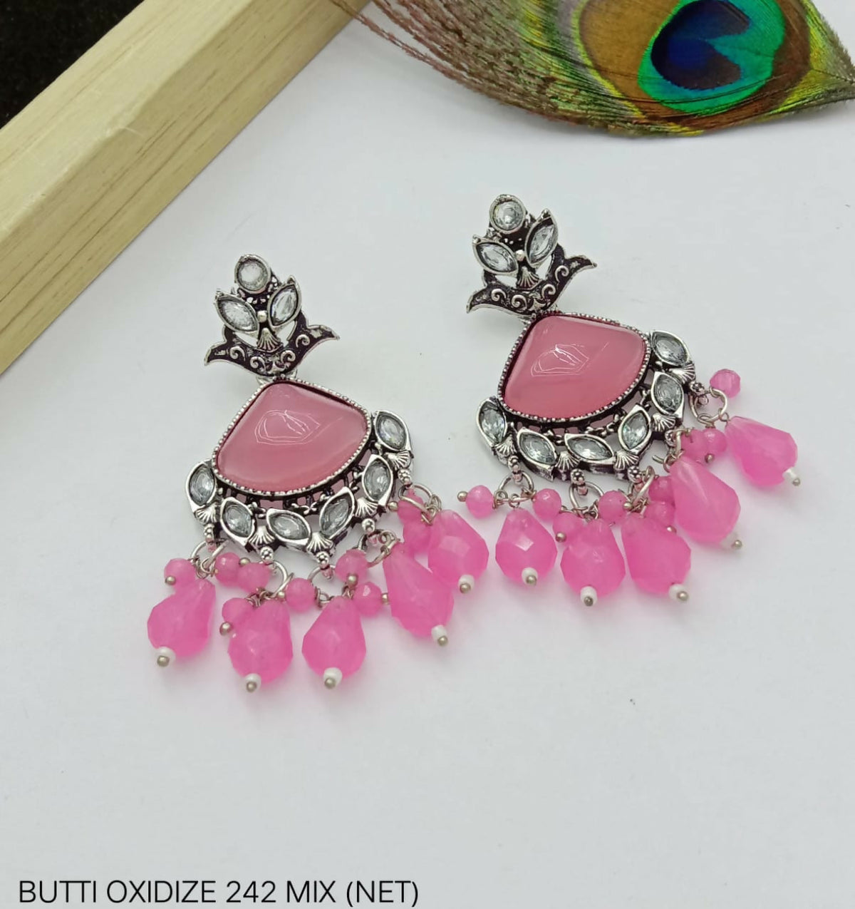 GERMAN SILVER EARINGS FOR WOMAN AND GIRLS