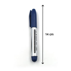 10Pc Permanent Blue Marker and pen used in studies