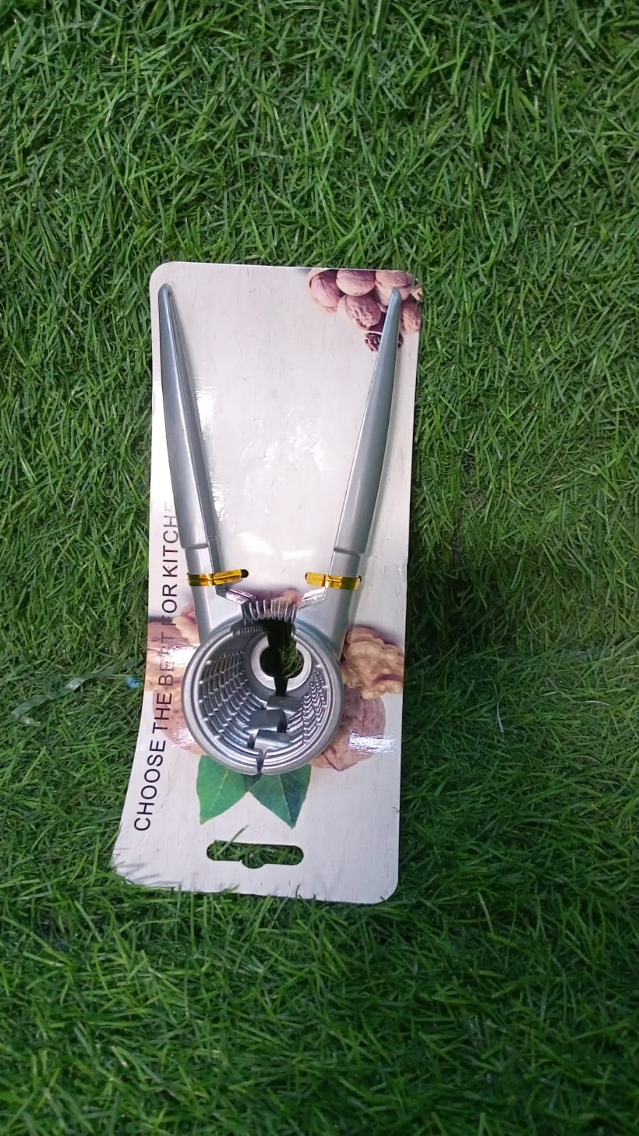 Luxury Stainless Walnut Cracker – Portable Nut Cutter & Bottle Opener for Nuts (Pecans, Almonds, Nuts)