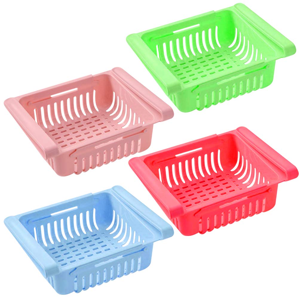Virgin Freeze Storage Unbreakable Adjustable basket with Extra Storage