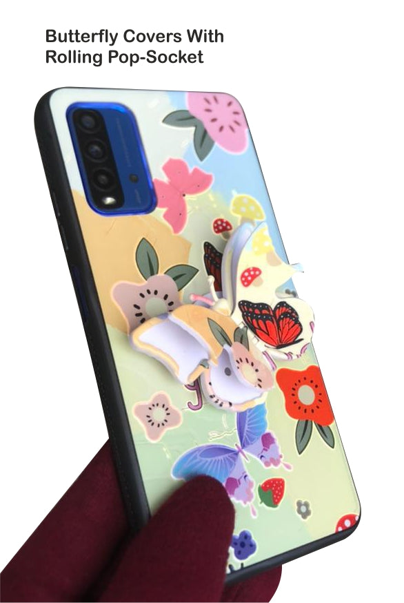 Butterfly Case With socket Case For Samsung J7 Prime