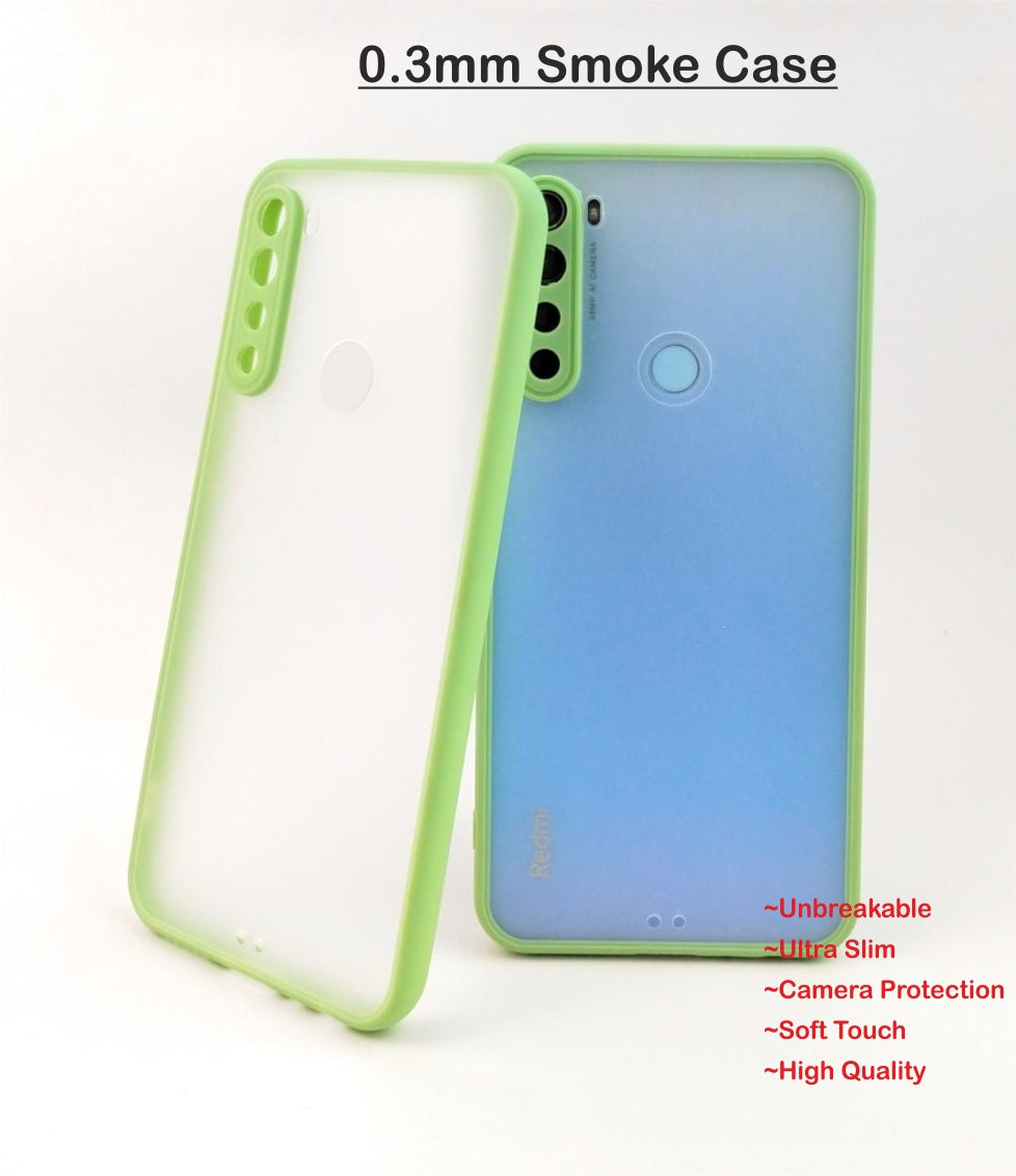 0.3 mm Smoke Back Case Case For Oppo F15