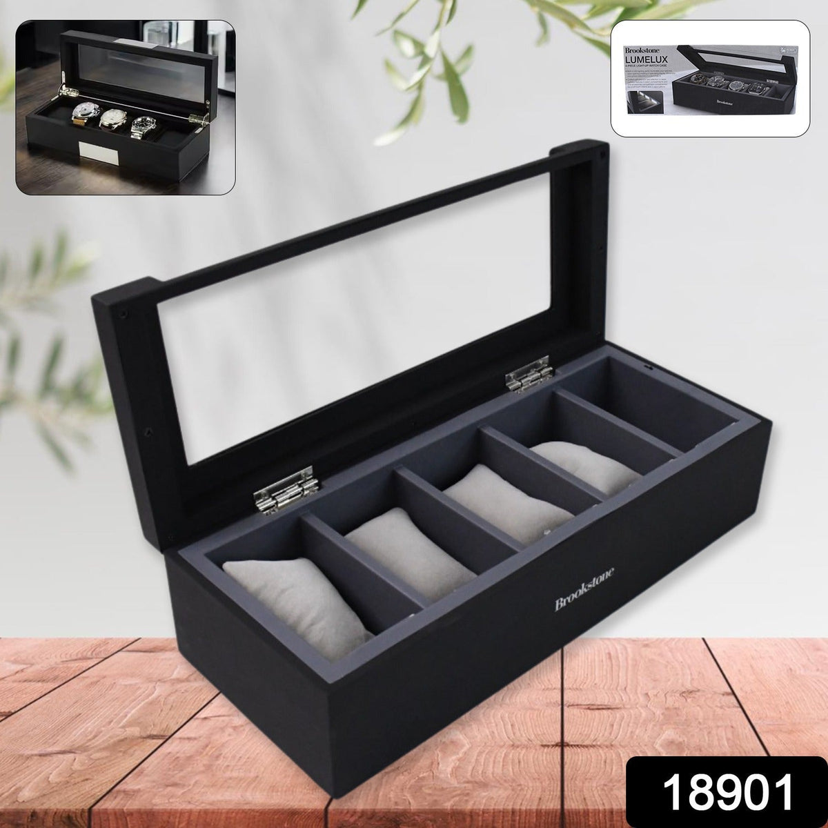 Style Fresh and Simple Girl Earrings Plate Jewellery Box Earrings Ring Multi-function Jewellery Storage Box