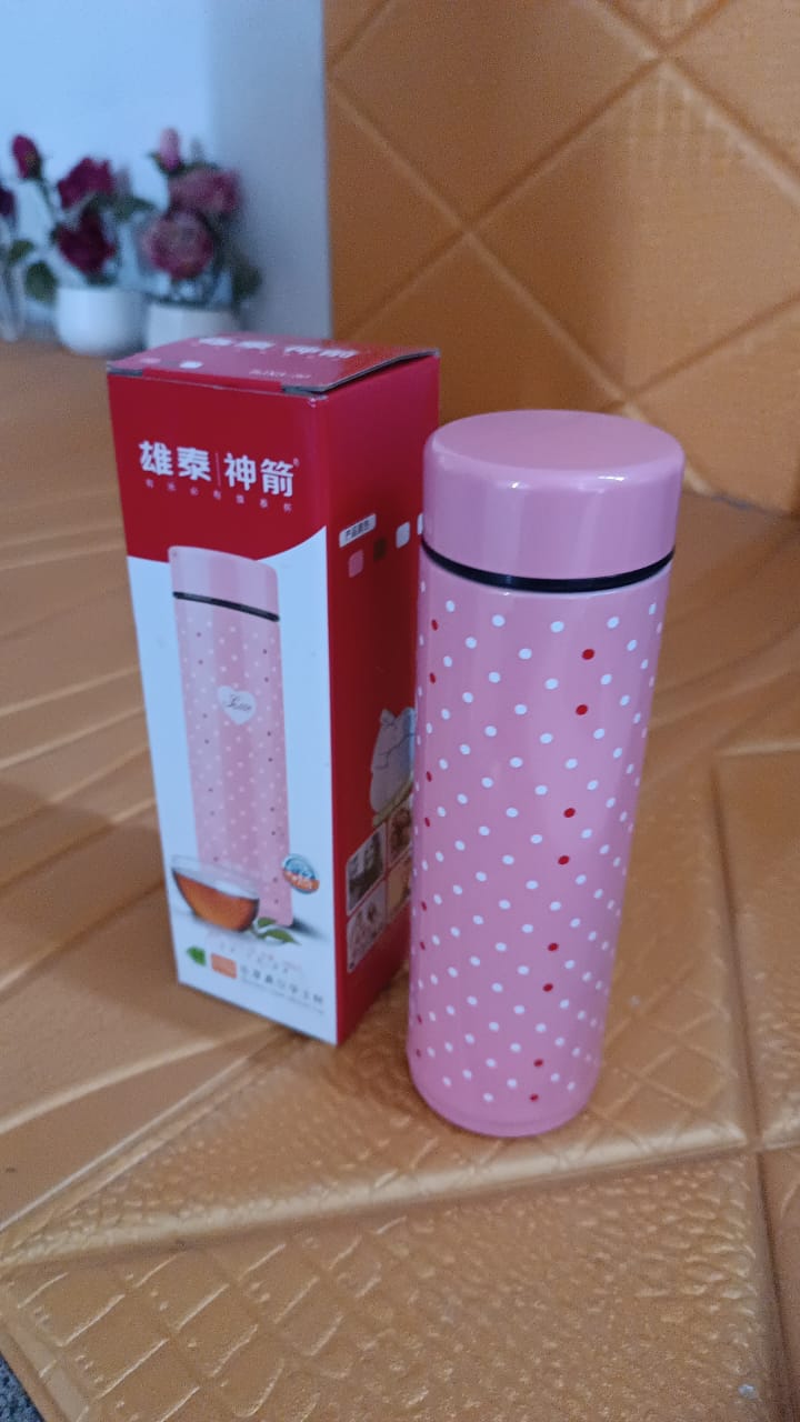 KikiKart Kiddo 300ml Insulated Stainless Steel Water Bottle - Leakproof & BPA-Free Hydration