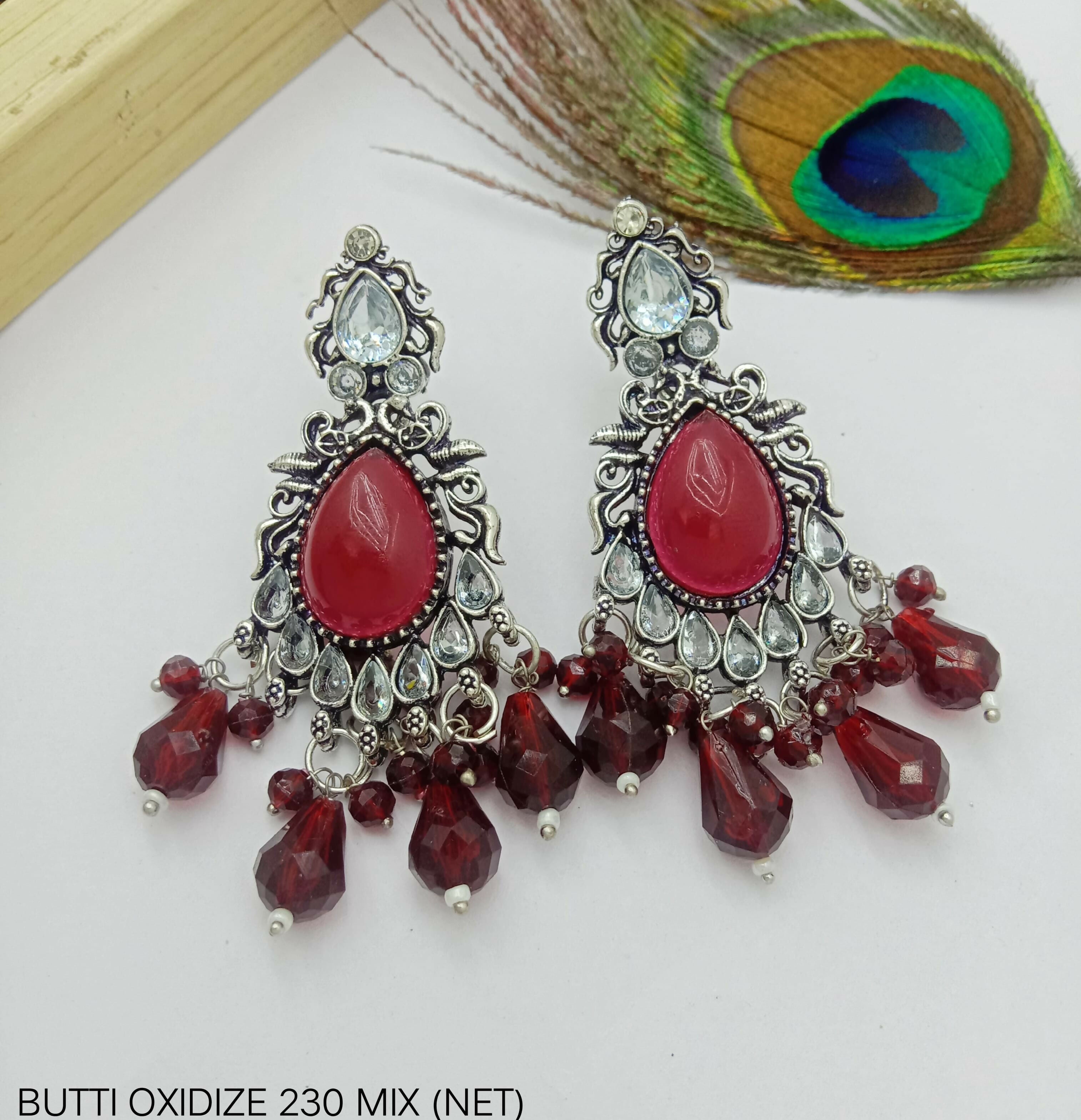 GERMAN SILVER EARING FOR WOMAN AND GIRLS