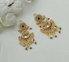 RAJASTHANI MOTI RANI HAR WITH CHOKER SET