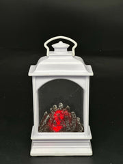 Mini LED Fireplace Lantern