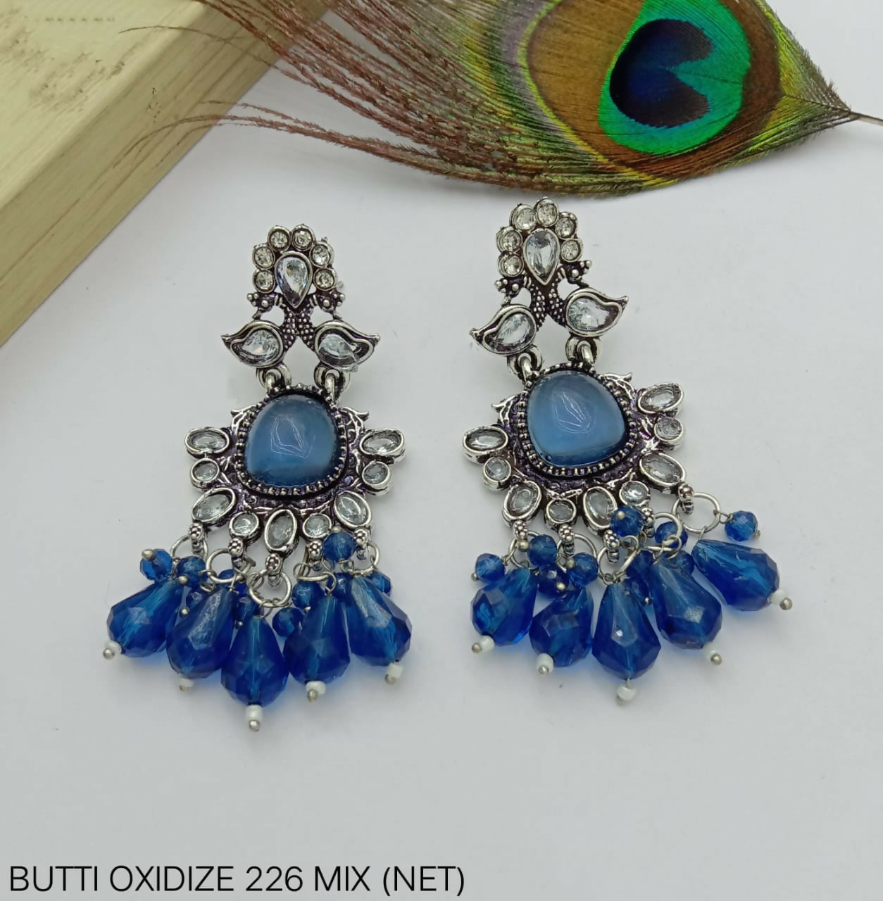 GERMAN SILVER EARINGS FOR WOMAN AND GIRLS