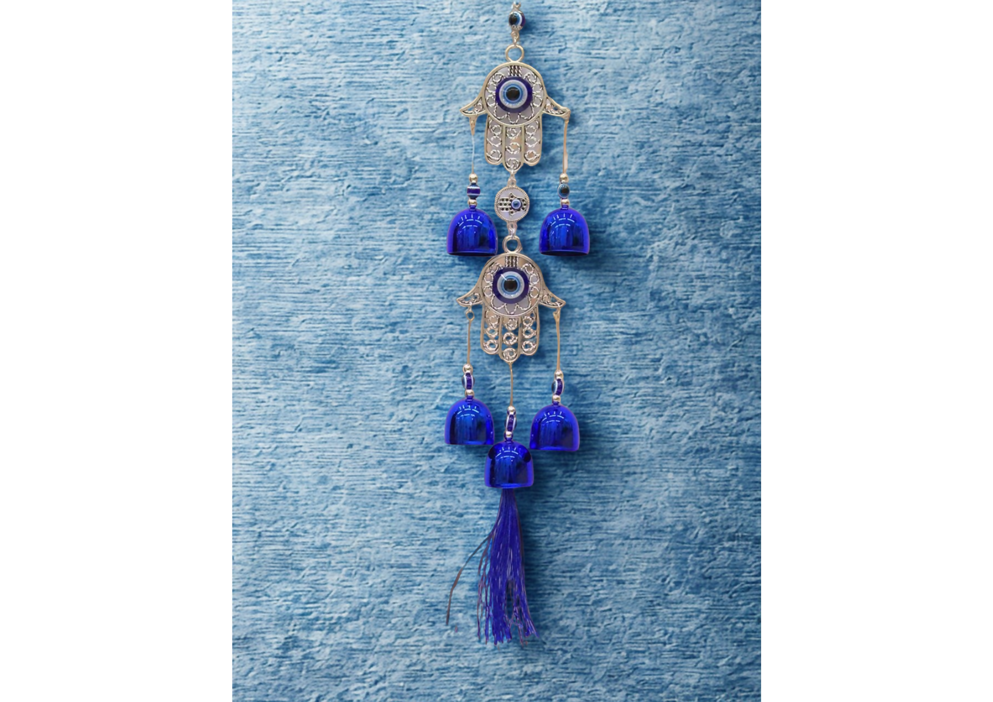 Hamsa Hand Evil Eye Wind Chime