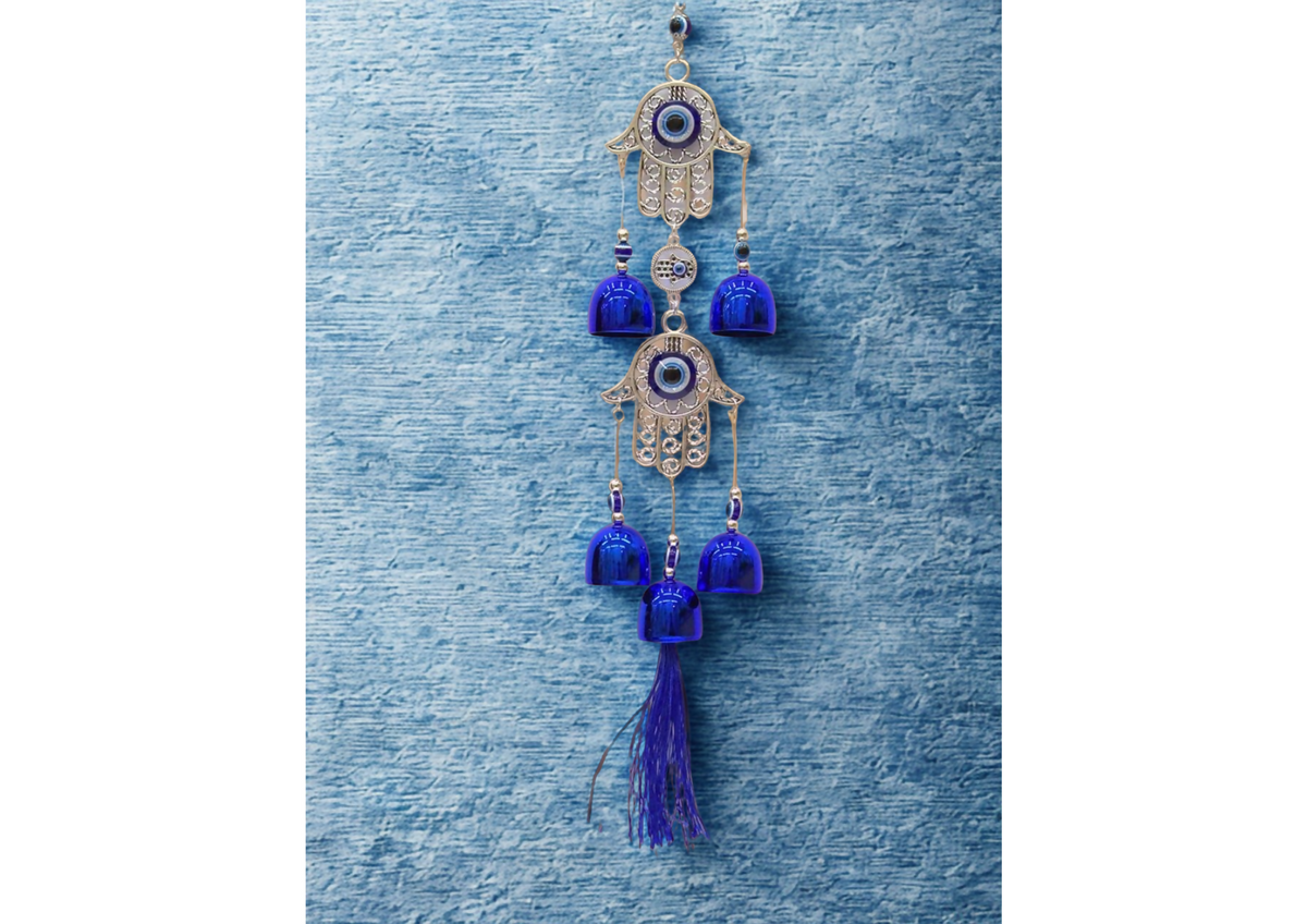Hamsa Hand Evil Eye Wind Chime
