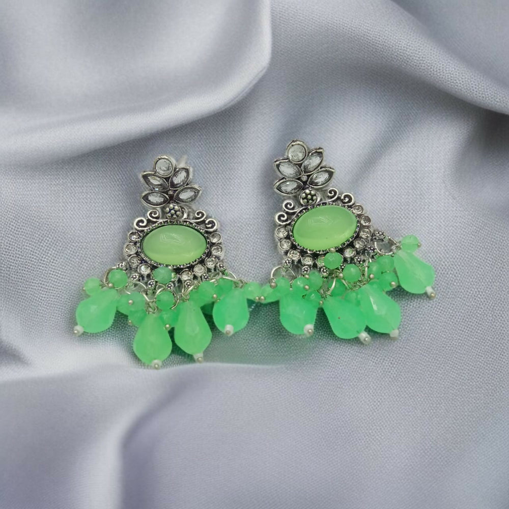GERMAN SILVER EARINGS FOR WOMAN AND GIRLS