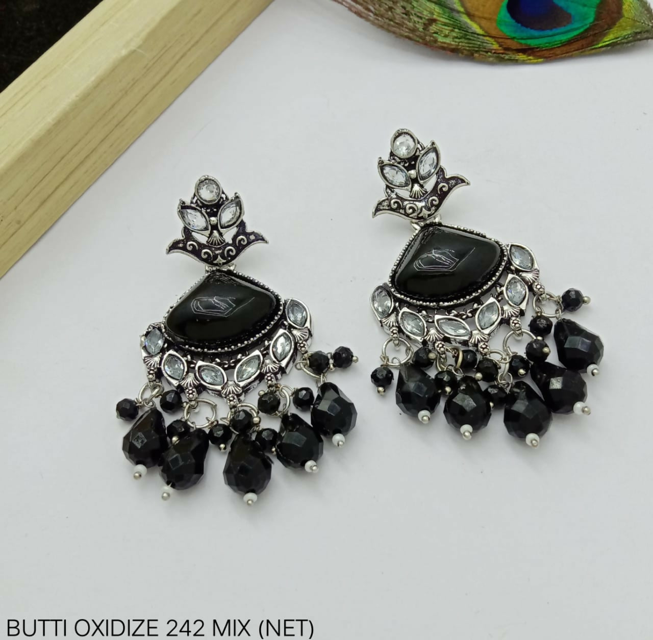 GERMAN SILVER EARINGS FOR WOMAN AND GIRLS