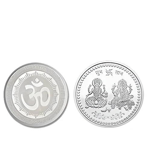 866 Silver Coin For Gift Pooja