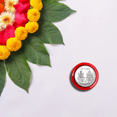 866 Silver Coin For Gift Pooja