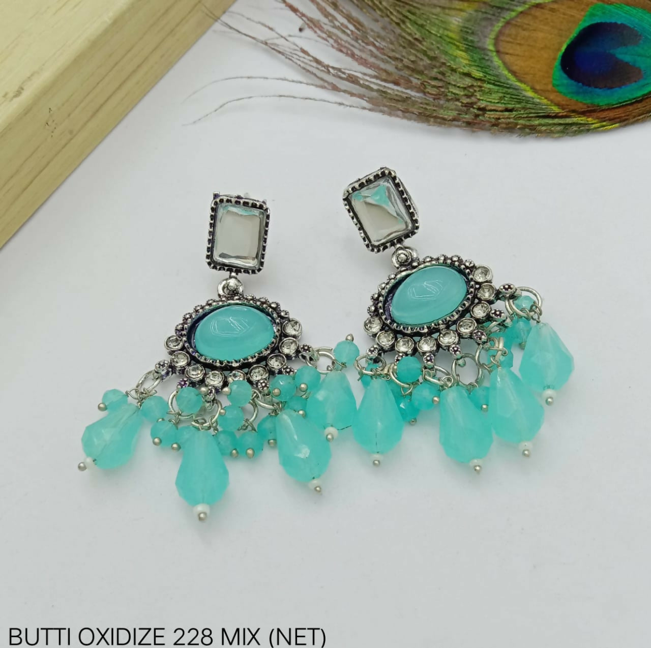 GERMAN SILVER EARING FOR WOMAN AND GIRLS