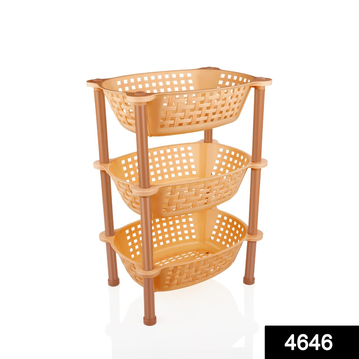 Multipurpose Plastic Storage Rack Organiser, Diwali - 3 pcs