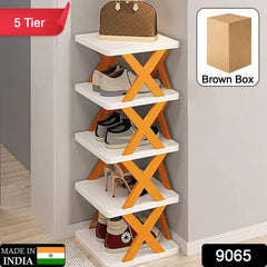 5-Layer Shoe Rack for Small Spaces & Easy Storage