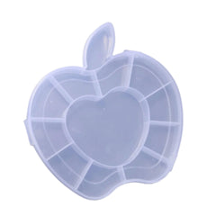 Plastic Apple Shape Jewellery Storage Box (1 Pc)