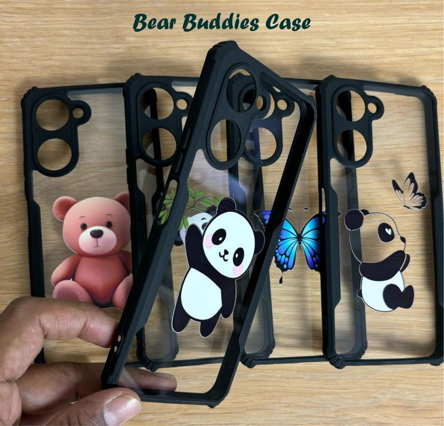 Bear Buddies Case For Oppo F27 Pro Plus